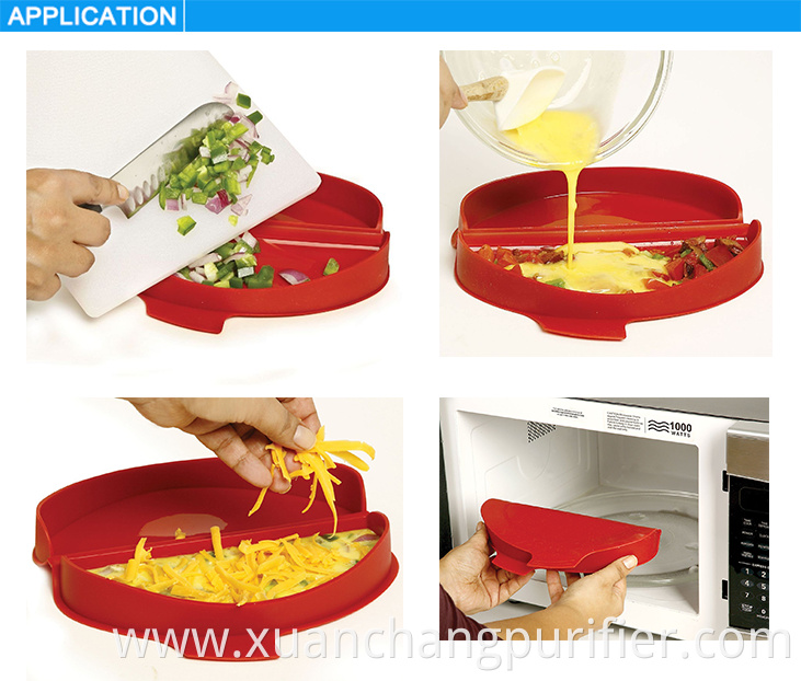 hot selling high level new design delicate appearance microwave omelette maker